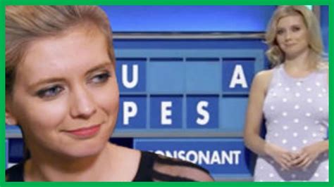 rachel riley countdown star left red faced after awkward spelling on the show youtube