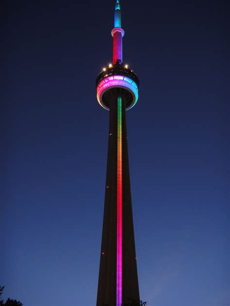 Iconic Landmarks Light Up For A Rainbow Revolution To