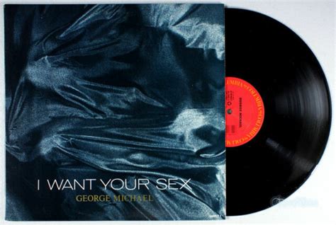 George Michael ‎ I Want Your Sex Epic Records Lust Qt 1 Uk Vinyl
