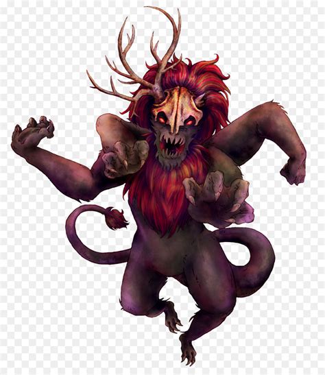 Demon Mythology Cartoon Legendary Creature Demon Png Download 1300