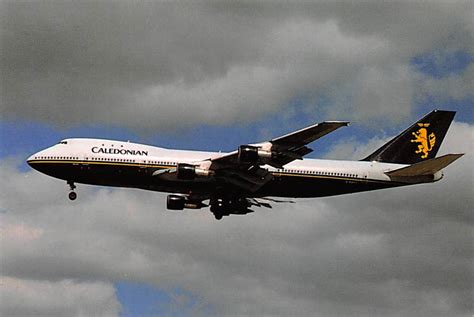 Boeing 747 283 B Caledonian Ansichtskarten Shop AK Fundus