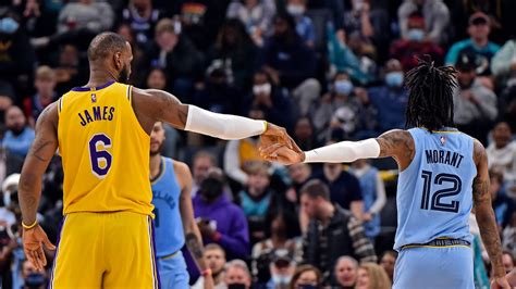 What Channel Is Lakers Vs Grizzlies On Today Tv Schedule Live Stream