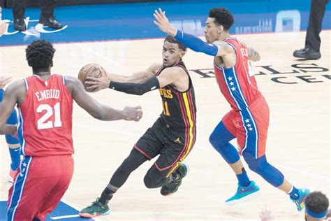 Young (39 pts, 6 reb, 18 ast). Young scores 35 as Hawks upset 76ers - BusinessWorld