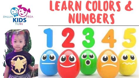 Learn Colors And Numbers For Toddlers Daddy And Prea Best Learning