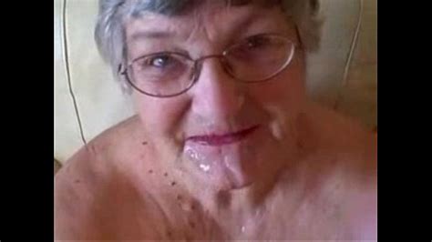 Old Granny Really Loves Young Cock Great Amateur Facial