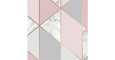 Sublime Marble Blush Geo Wallpaper Pricerunner