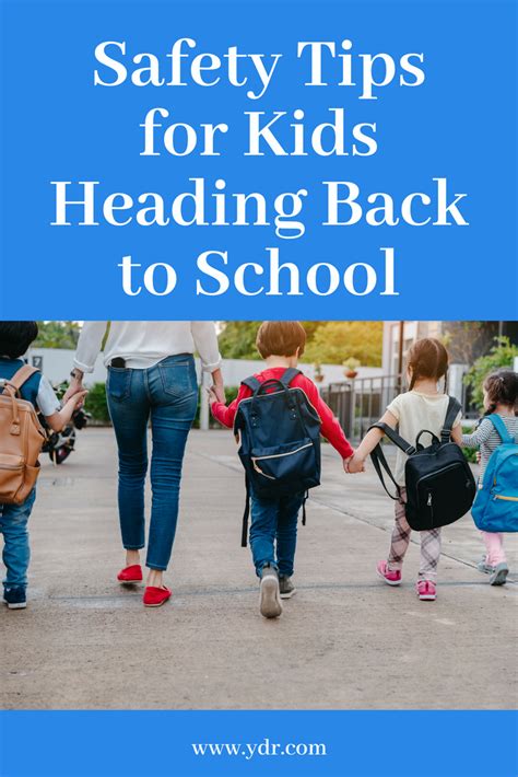 Safety Tips For Kids Heading Back To School Safetyfirst Backtoschool