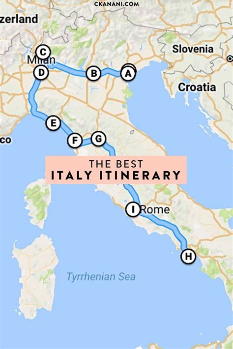 10 Days In Italy Itinerary Ten Perfect Itinerary Ideas — Ckanani
