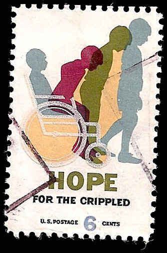 Hope For The Crippled Us Postage Stamp Postage Stamps Stamp Postage