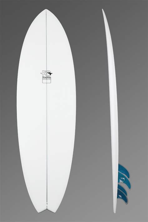 Fcd Surfboards Shortboard Fark Deck Rocker Profile Surfboard