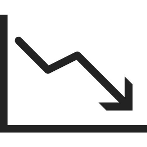 Chart Decrease Diagram Graph Statistics Vector Svg Icon Png Repo Free