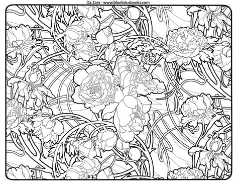 Get This Art Deco Patterns Coloring Pages Free Printable For Adults