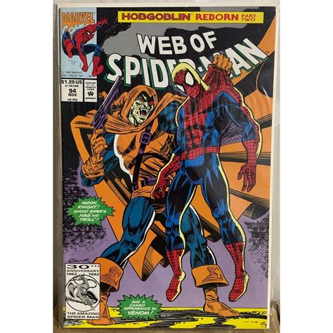 Marvel Comics Web Of Spider Man Hobgoblin Reborn Shopee Philippines