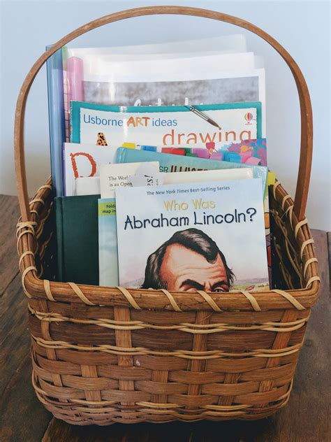 Having a morning basket is all the rage in the homeschool world right