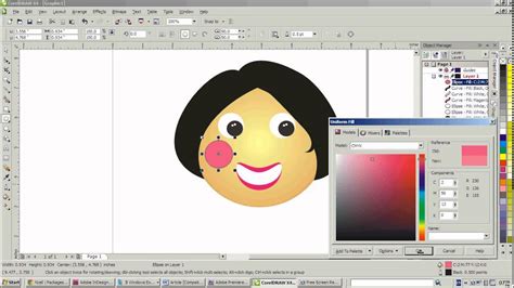 How To Use Blur Effect Coreldraw Tutorial Youtube