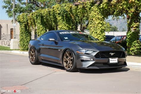 Ford Mustang S550 Grey With Satin Bronze Project 6gr Ten Aftermarket