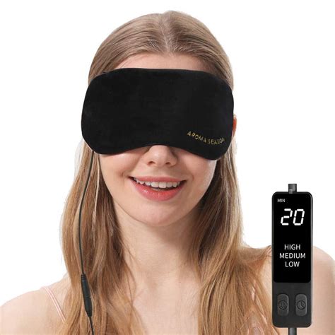 Heated Eye Mask Usb Steam Warm Compress For Puffy Eyes Warm