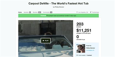 Meet Carpool Deville The Hot Tub Car Hybrid Of Your Dreams