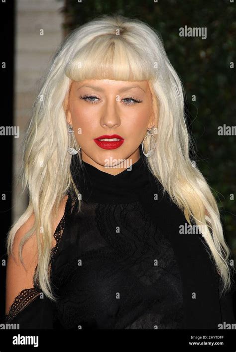 Christina Aguilera Hosts Dinner In Honour Of Matthew Rolston At Wallis