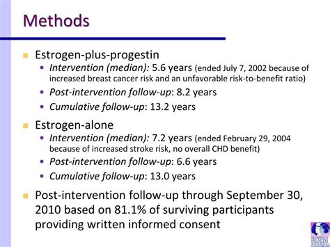 Ppt Womens Health Initiative Whi Powerpoint Presentation Free Download Id