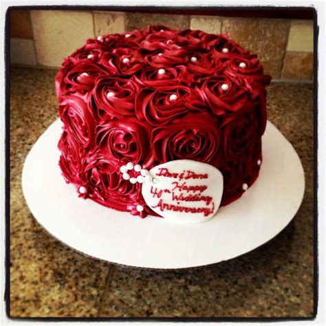 For instance, fifty years of marriage is called a golden wedding anniversary. 40th Anniversary Cake Bake Your Day, LLC - Alexandria, LA ...