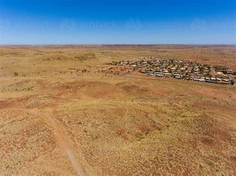 Image Of Arid Pilbara Landscape With Cluster Of Houses Austockphoto