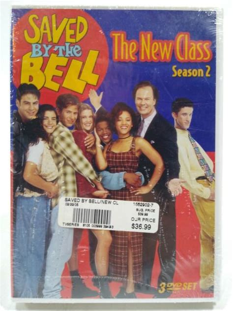 Saved By The Bell The New Class Season 2 Dvd 2005 3 Disc Set For