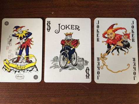 Amused By Jokers Am I My Favorite Jokers Classic Playing Card Jokers