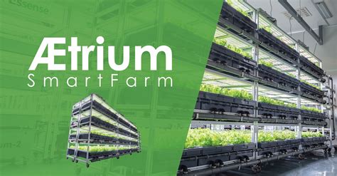 Aetrium Smartfarm Fully Automated Vertical Stacked Aeroponic Farm