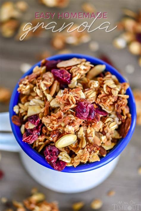 Easy Homemade Granola Mom On Timeout