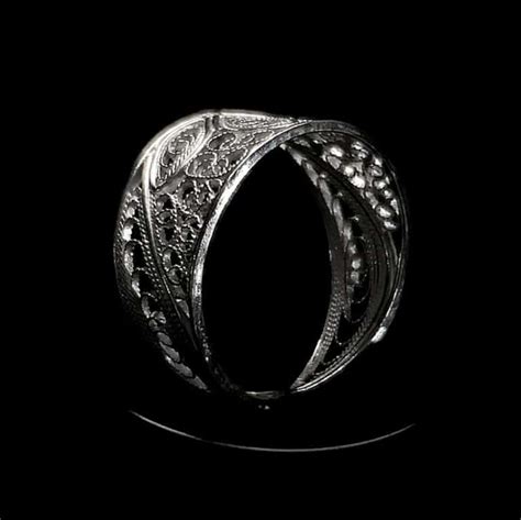 Handmade Ring Luck Lefkara Silver Jewellery
