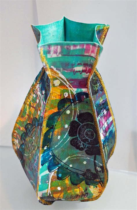 The Art House Studio Kraft Tex Fabric Vase Via Ustream