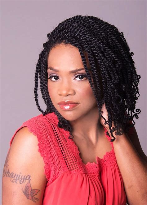 51 Kinky Twist Braids Hairstyles With Pictures