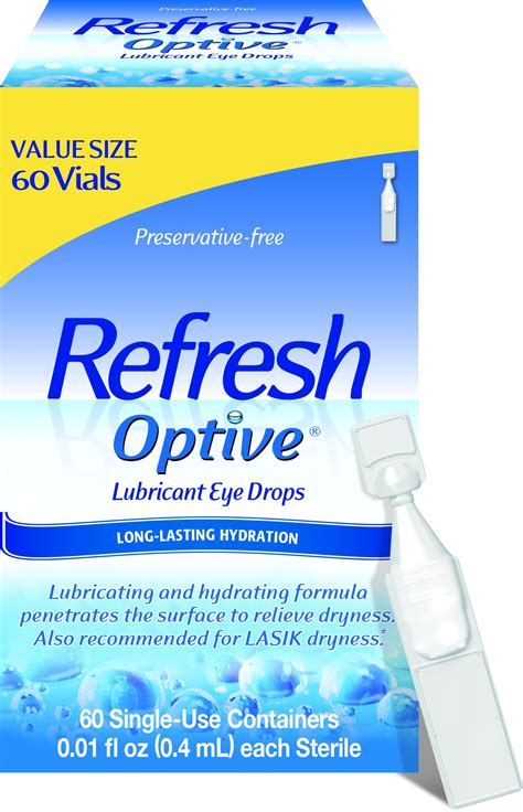 Refresh Optive Lubricant Eye Drops 30 Single Use Containers Amazon