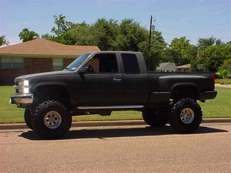 This will generally provide enough height to keep a truck level across its length at all times, whether or not the back is loaded or empty. Pin on Chevy Project