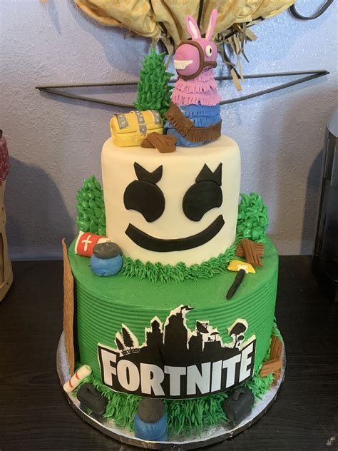 Fortnite Cake Birthday Cake Desserts