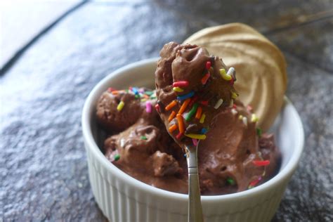 But fruit and chocolate mousses are favorite desserts—for good reason. Chocolate Mousse Ice Cream