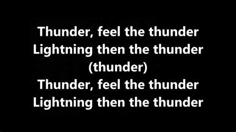 Imagine Dragons K Flay Thunder Remix Lyrics Youtube
