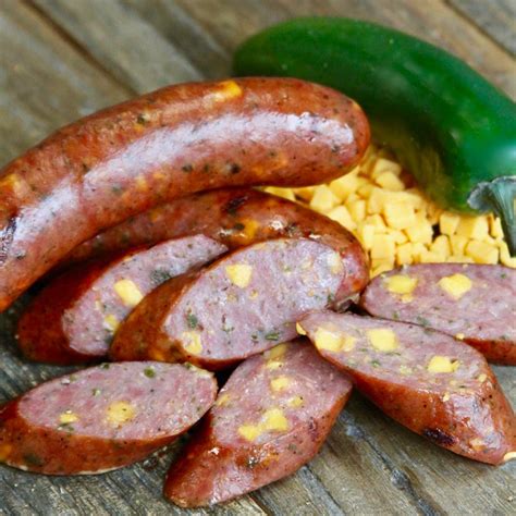 Jalapeño Cheddar Sausage 16 Pack By Bovine And Swine Goldbelly
