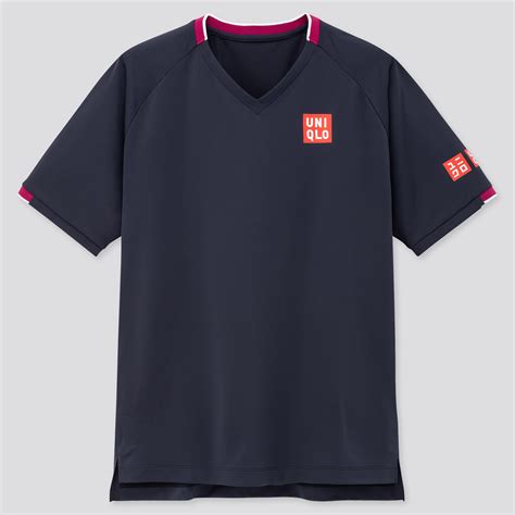 MEN DRY-EX V-NECK T-SHIRT (ROGER FEDERER 20AUS) | UNIQLO US