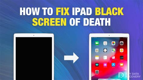 How To Fix IPad Black Screen Without Data Loss - YouTube