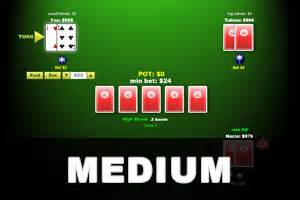 The games on this website are using play (fake) money. Texas Holdem