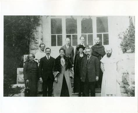 Albert Einstein With Viscount Herbert Samuel High Commissioner For