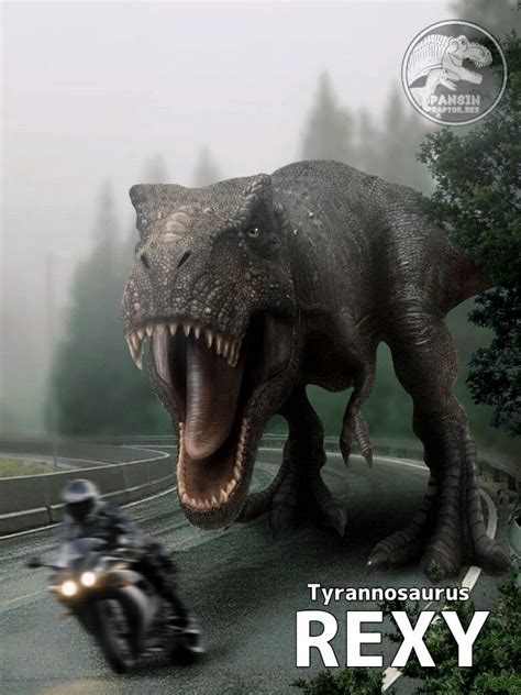 Trex Rexy In Jurassic World Dominio ไดโนเสาร์