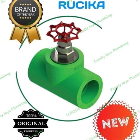 Jual GATE VALVE GV BALL VALVE 20mm 1/2" INCH PPR RUCIKA KELEN EK WAVIN