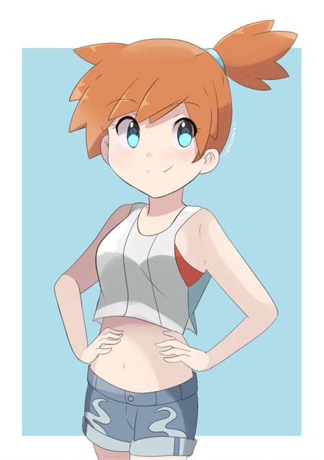 Pokemon Lets Go Pe Gym Leader Misty By Chocomiru02 On Deviantart