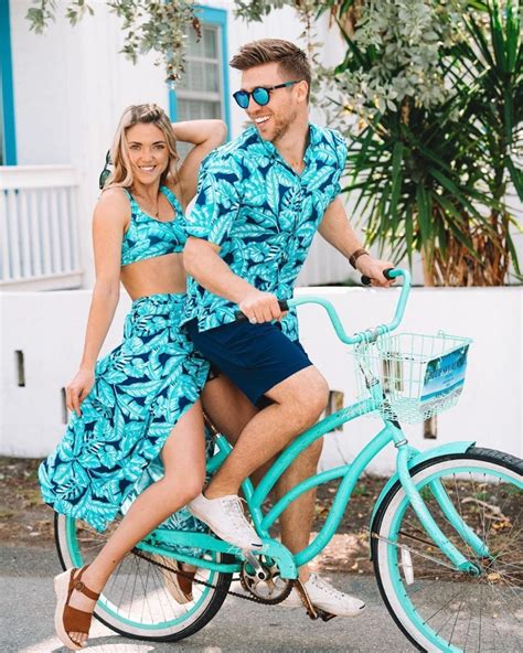 The Best Matching Couples Swimsuits For Your Next Vacation Matching Couple Outfits Couple