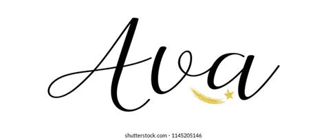 Ava Name Images Stock Photos And Vectors Shutterstock
