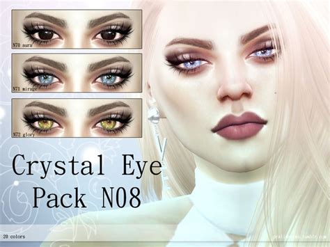 Pralinesims Crystal Eye Pack N08 Crystal Eye Eyes Crystals