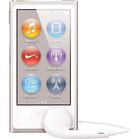 Apple Ipod Nano 7th Generation 16gb Silver New In Plain White Box